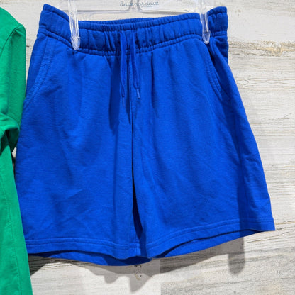 J. Bailey Cat & Jack Shirt Shorts Set Boys Size 6 Green Blue Sailboat *Flawed3