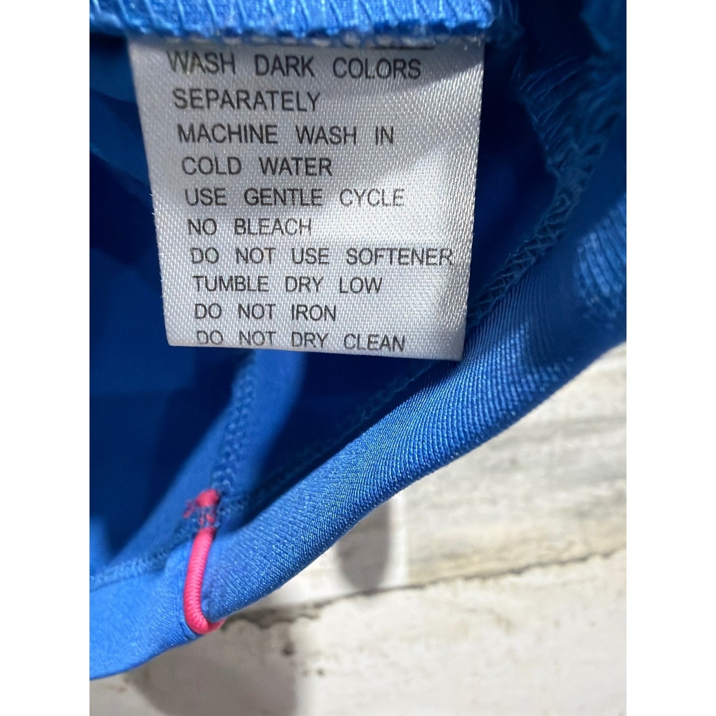 Masters Quarter Zip Pullover Kids 3T Blue Pink Piping Golfcore EUC3