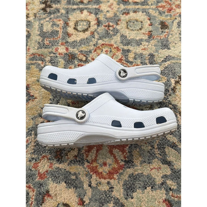 Crocs Classic Clog Women 6 / Mens 4 Light Blue Slip On Comfort Gorpcore EUC0
