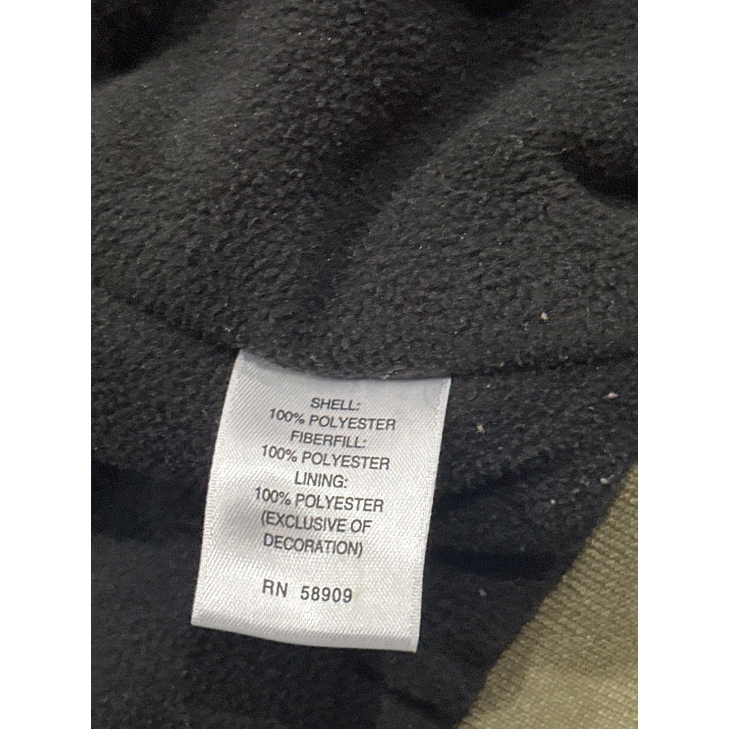 First Wave Hooded Bomber Jacket Boys 4/5 Olive Green Full Zip3