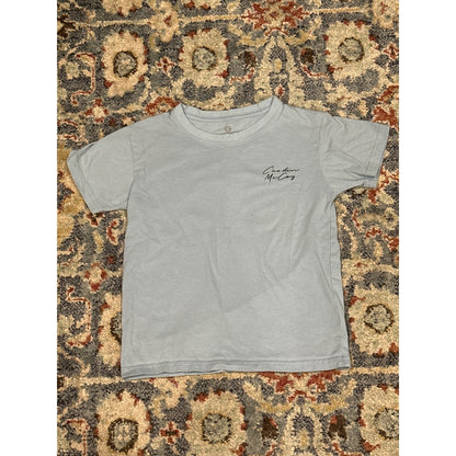 Cardin McCoy Graphic Tee Boys Small Blue Happy Easter Bunny1