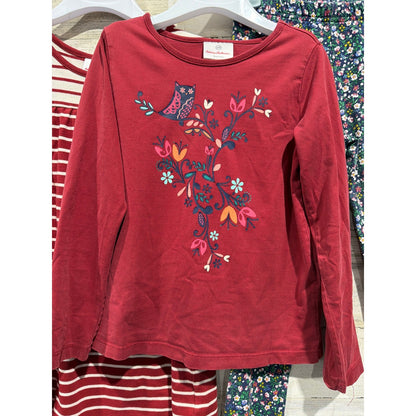 Hanna Andersson Polo Ralph Lauren Girls 6/6X Floral Striped Lot1