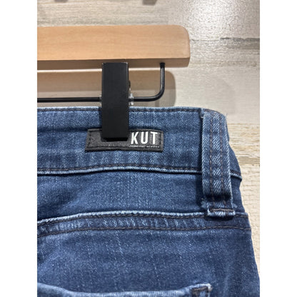 Kut from the Kloth Bootcut Jeans Women 6 Blue Stretch Denim Classic4