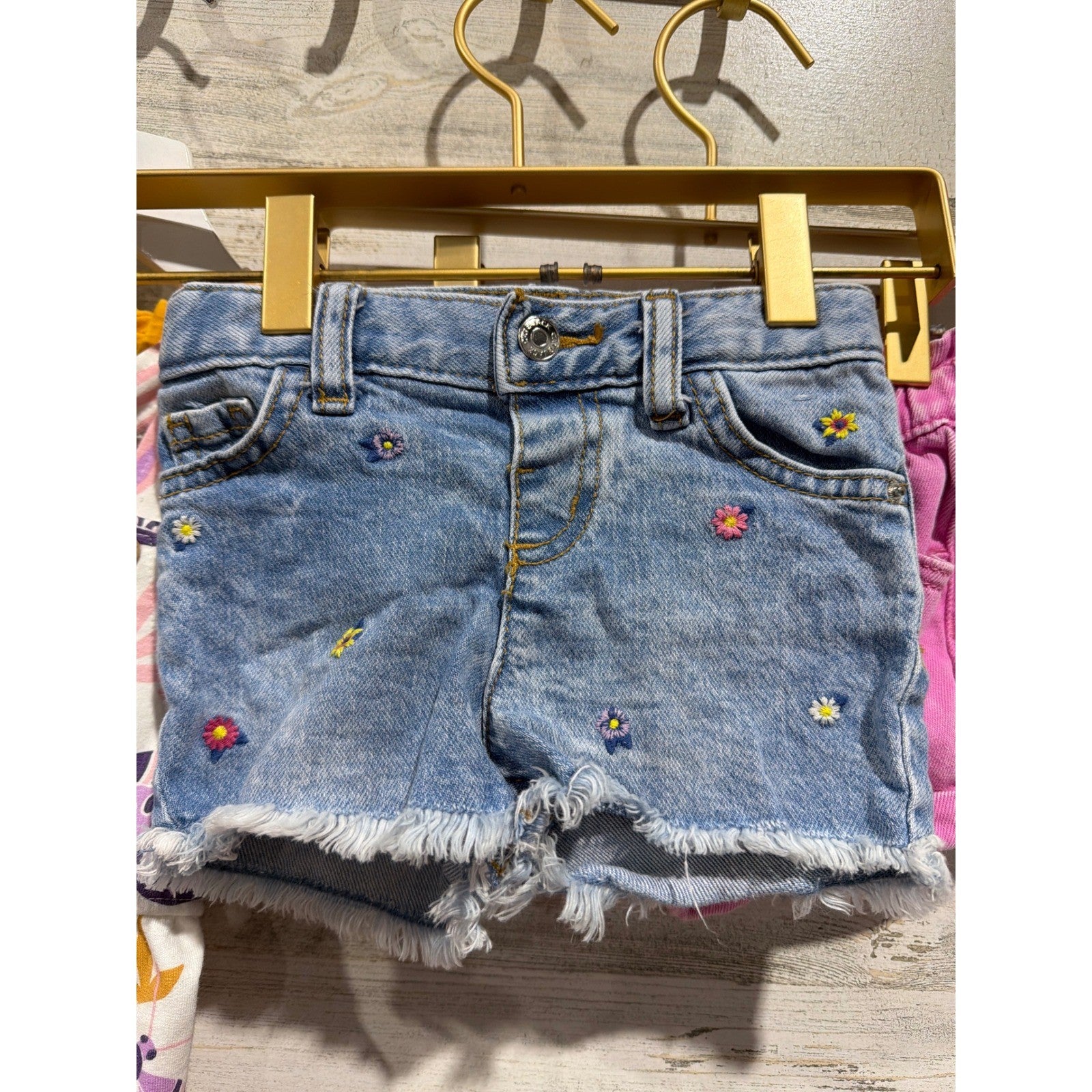 Tea Pekkle Carters Cat&Jack Girls 18-24M Summer Bundle Romper Shorts EUC3