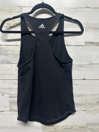 Adidas Tank Top Women XS Black Linear Logo Racerback1