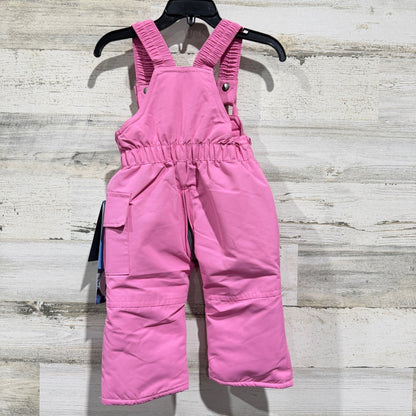 Iceburg Snow Bib Infants 3M Pink Technical Weather Tech Ski Pants Gorpcore NWT6