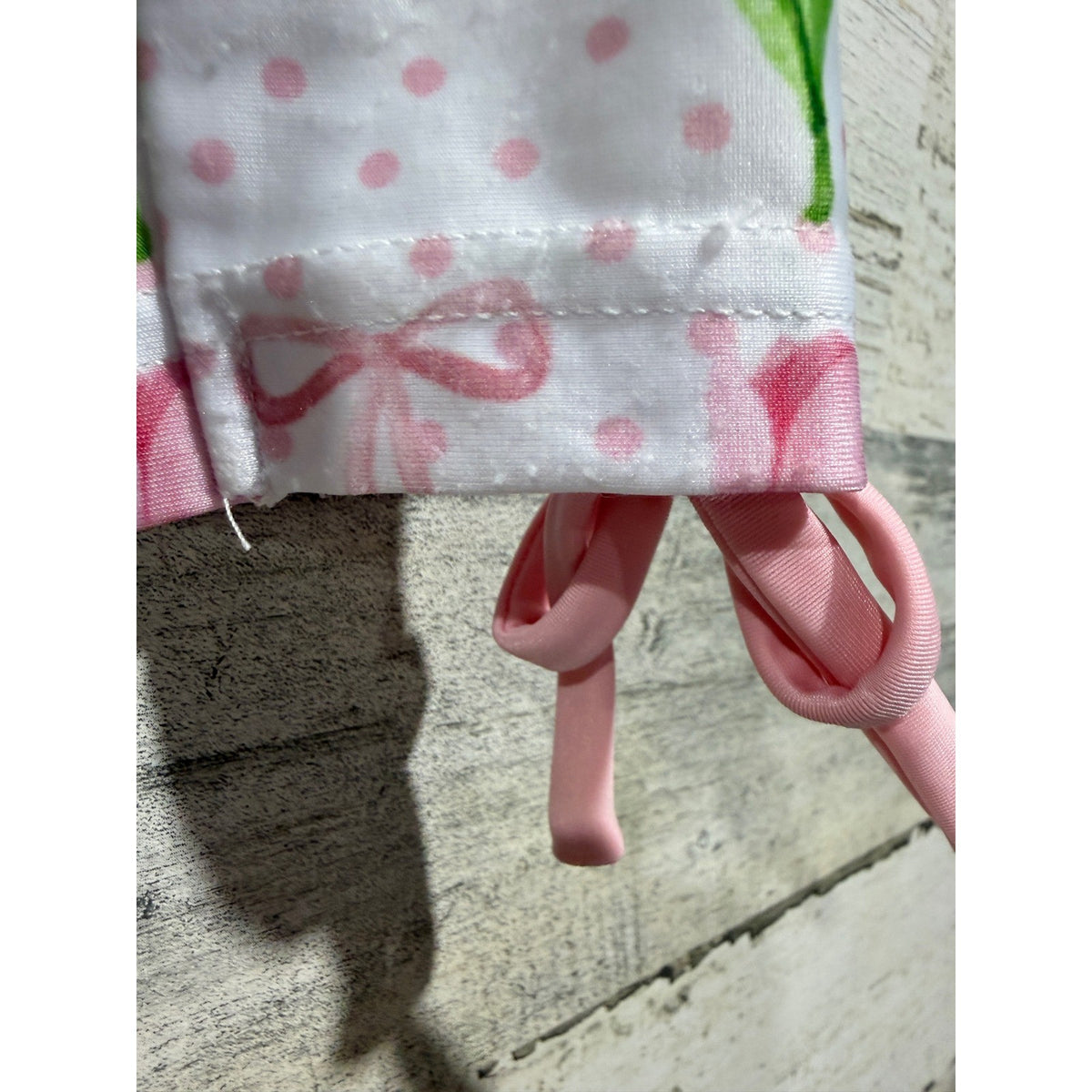 Little Bear Smocks Ruffle Bow One Piece Swimsuit Bundle Girls 3T Flawed*5