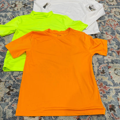 Swim Rash Guard Play Bundle Boys S 6/7 Flamingo Bright Tropical Beach *Flawed6