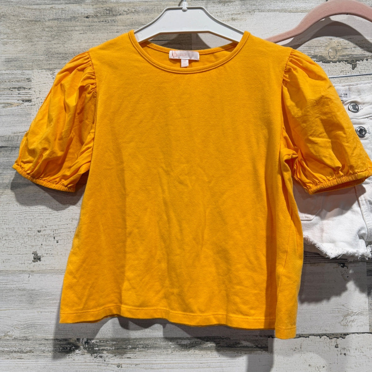 Zara GB Girls Summer Outfit Set Bundle Size 8-10 Grey Yellow White Cotton EUC3