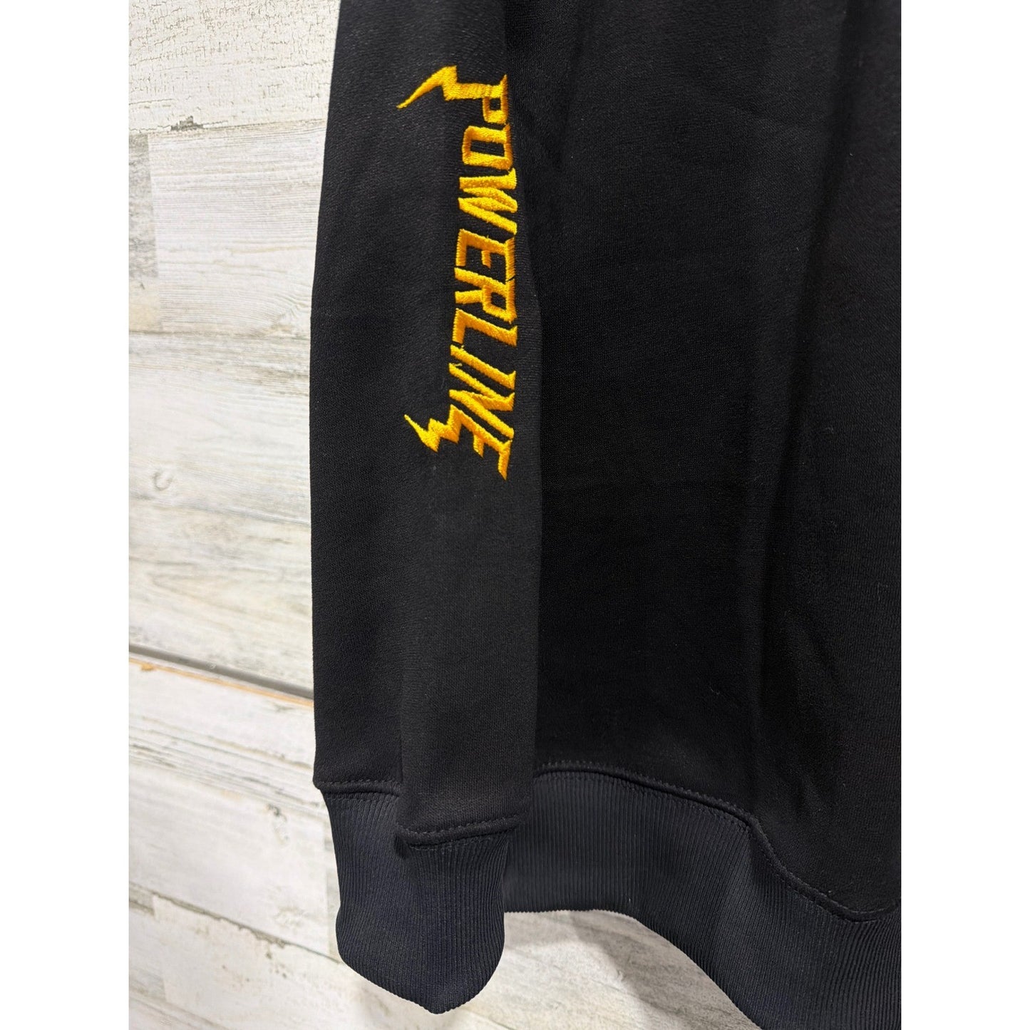 Powerline Goofy Sweatshirt Women Oversized Medium Black Disneycore EUC3