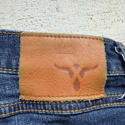 Wrangler 20X Extreme Relaxed Jeans Men 32x30 Blue Cotton Blend Western EUC4