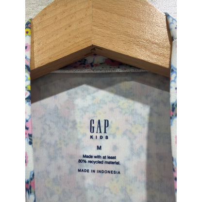 Art Class Gap Rash Guard Girls Medium 7/8 Swim Floral Tropical EUC2