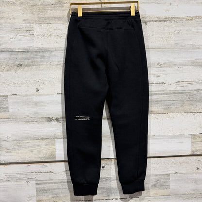 Abercrombie YPB Performance Joggers Boys 9/10 Black Pants Fall Winter Sporty EUC2