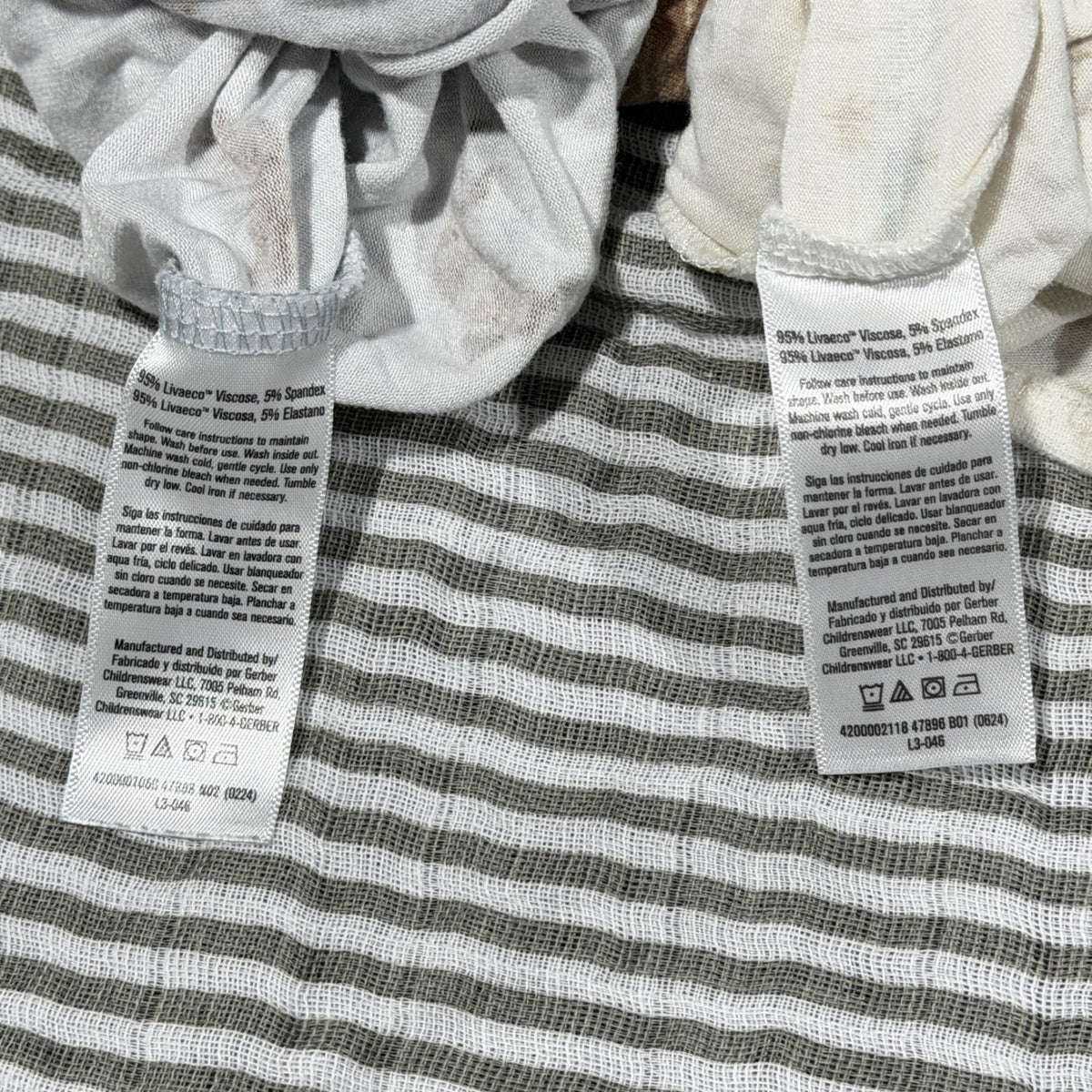 Modern Moments Sleepers Baby 0-3M Blue Cream Dog Horse Western Soft5