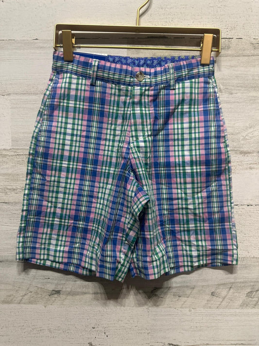 J.Bailey Pete Shorts Boys 7 Multicolor Plaid Classic Preppy NWT0