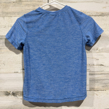 Hanna Andersson Active Tee Boys Size 6-7 Blue Heathered Soft Comfy3