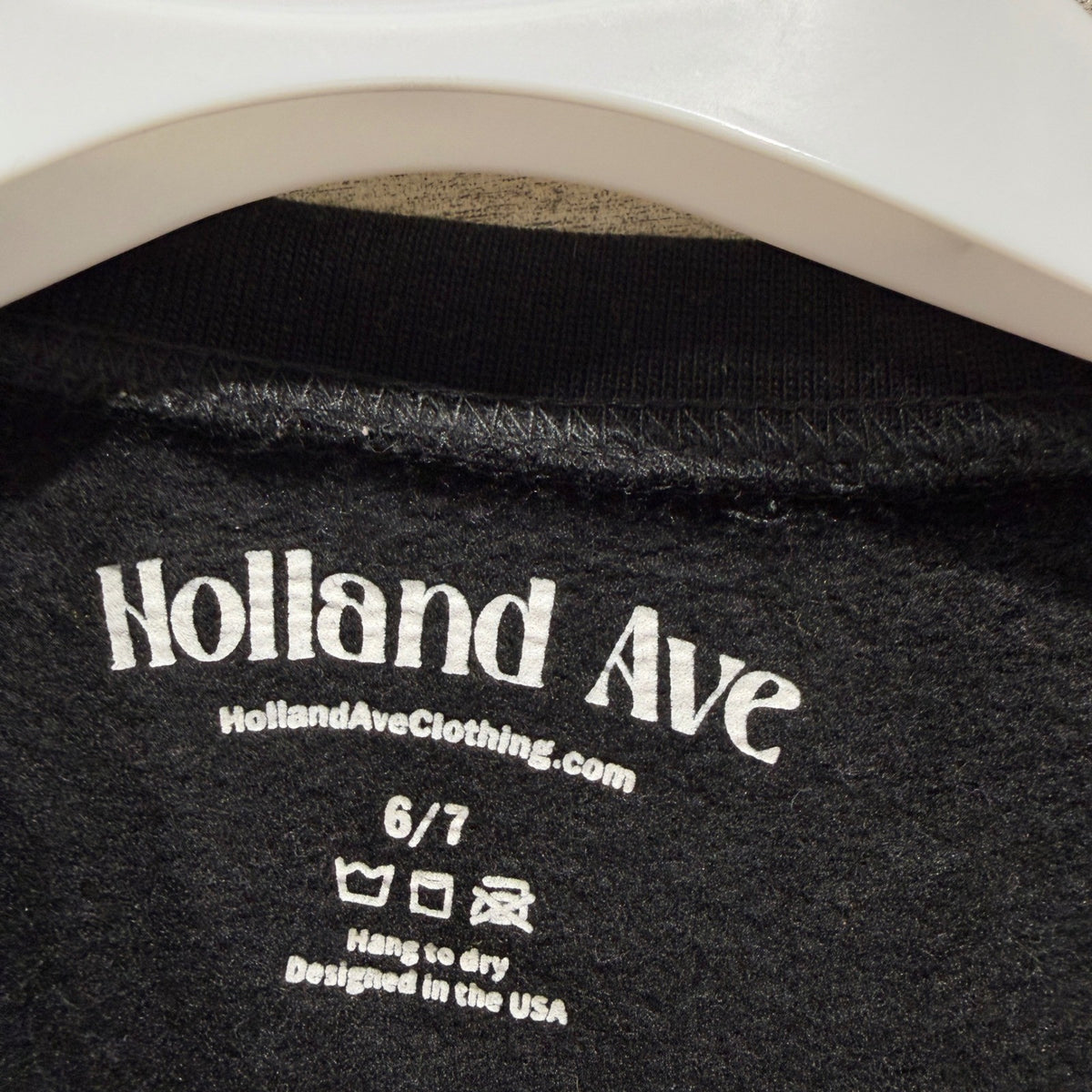 Holland Ave Rowing Blazers Sweatshirt Lot Kids 6/7 Green Black Graphic EUC3