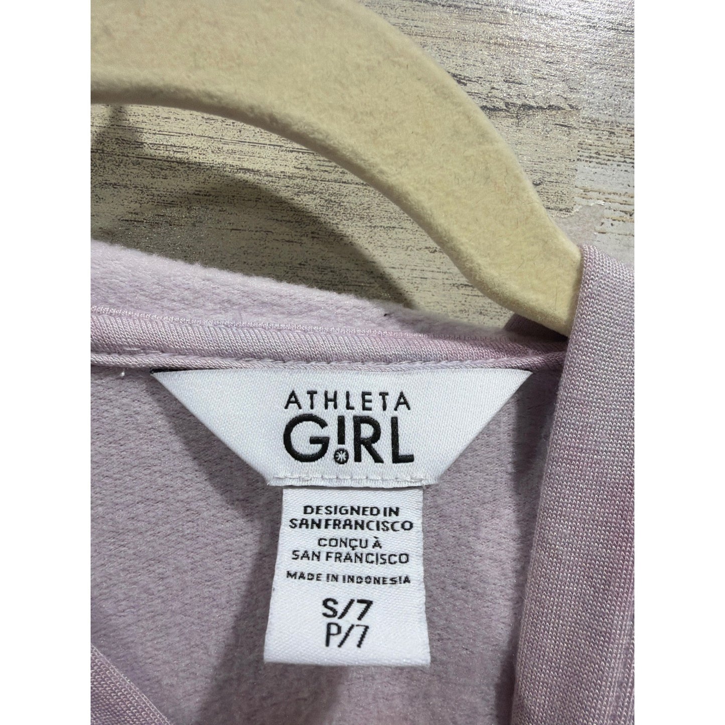 Athleta Girl Bundle Size 7 Small Purple Blue Hoodie Leggings Joggers Active EUC5