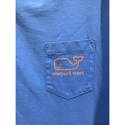 Vineyard Vines T-Shirt Lot Boys Small 8-10 Blue Orange Whale Basketball Prep4