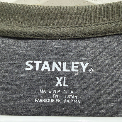 Stanley Waffle Knit Thermal Shirts Men XL Green Black Workwear3