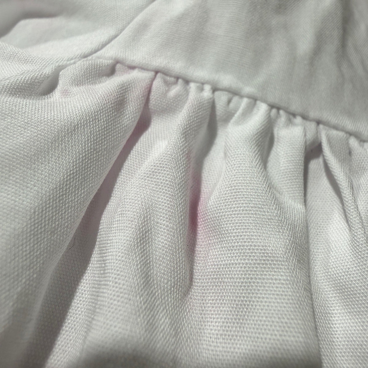 Southern Smocked Company Christmas Wreath Dress Girls 3T White Cotton Flawed*6