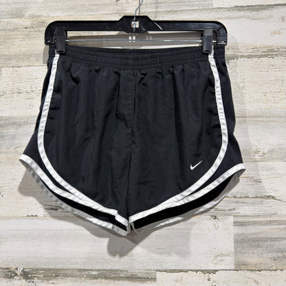 Nike Tempo Running Shorts Womens Small Black White Polyester Athletic0