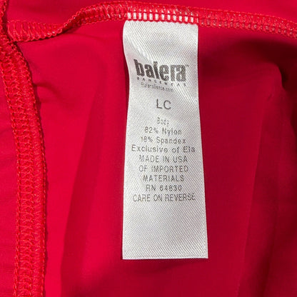 Balera Dancewear Active Shorts Girls Large Child Red Nylon Spandex Athletic EUC2
