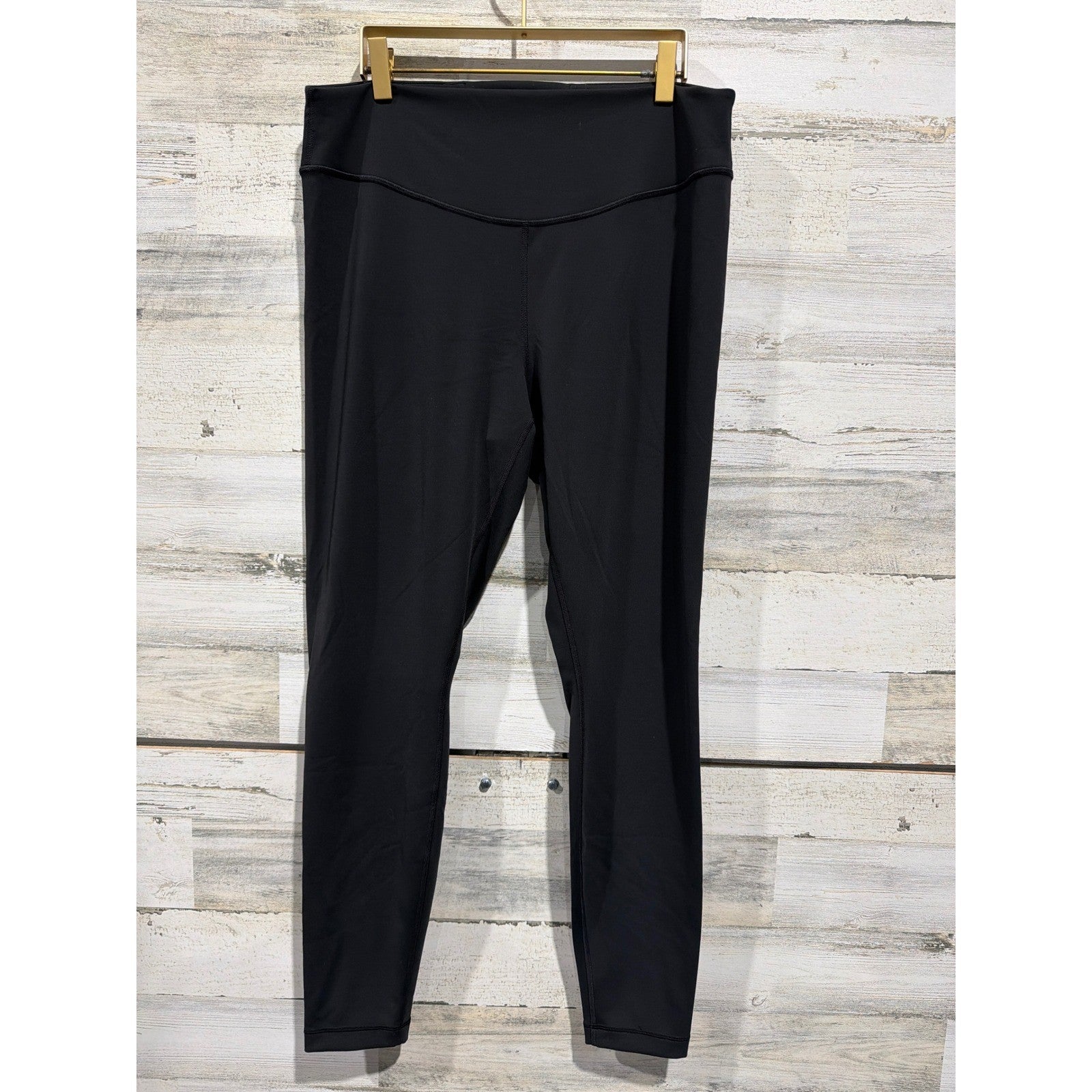 Lululemon Leggings Women Size 14 Black High Rise Athleisure EUC0