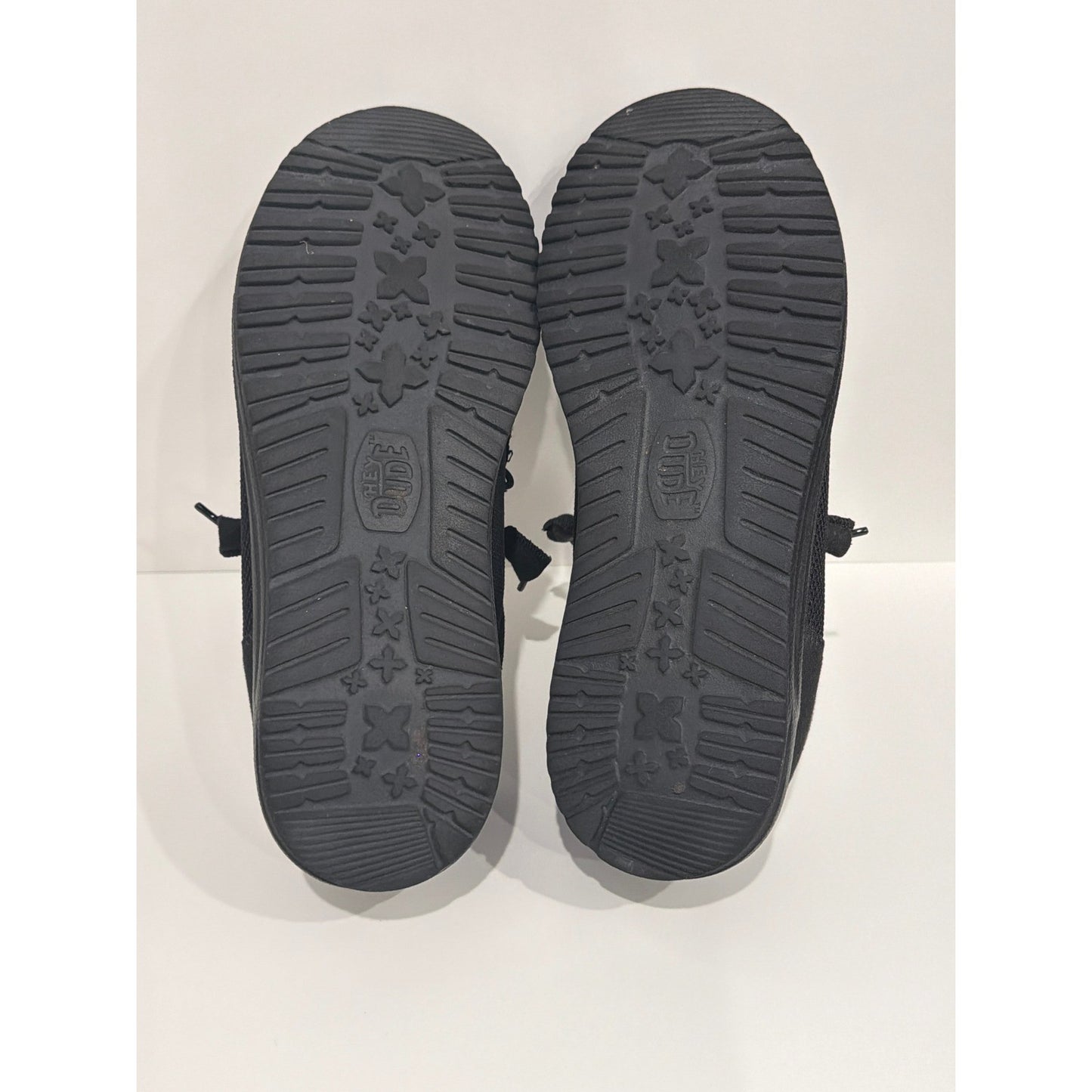 Hey Dude Wally Funk Mono Men 12 Black Slip On Loafers Lightweight Comfort6