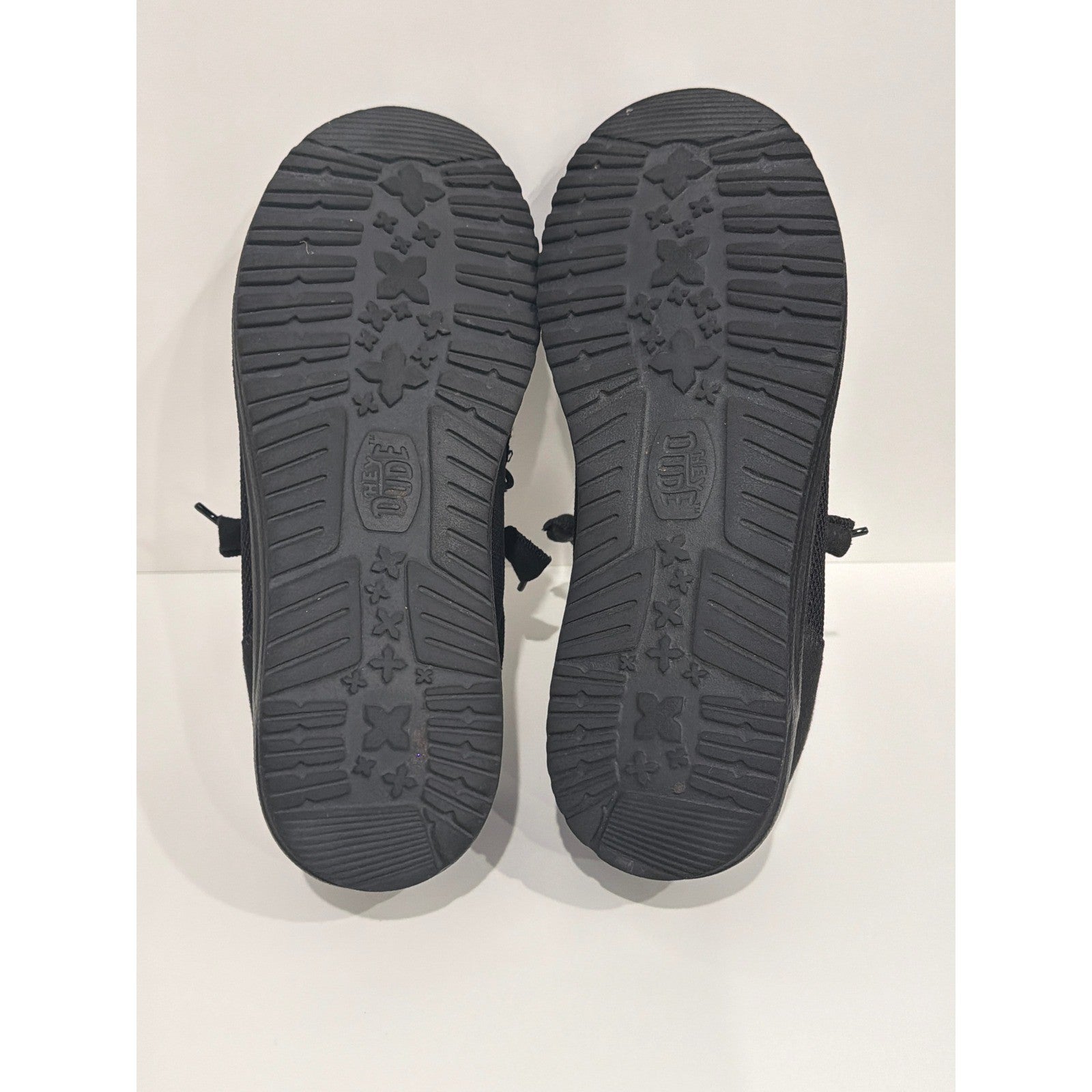 Hey Dude Wally Funk Mono Men 12 Black Slip On Loafers Lightweight Comfort6