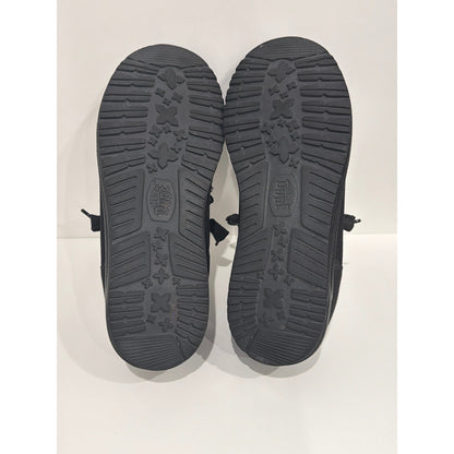 Hey Dude Wally Funk Mono Men 12 Black Slip On Loafers Lightweight Comfort6