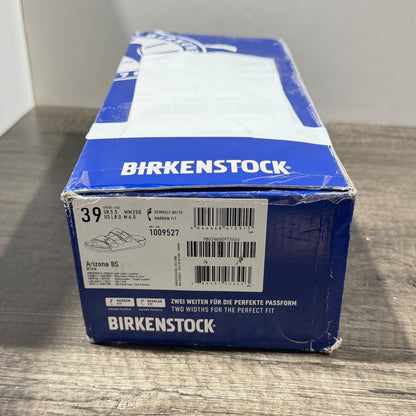 Birkenstock Arizona Sandals Women 39 Mink Suede Soft Footbed NWT12