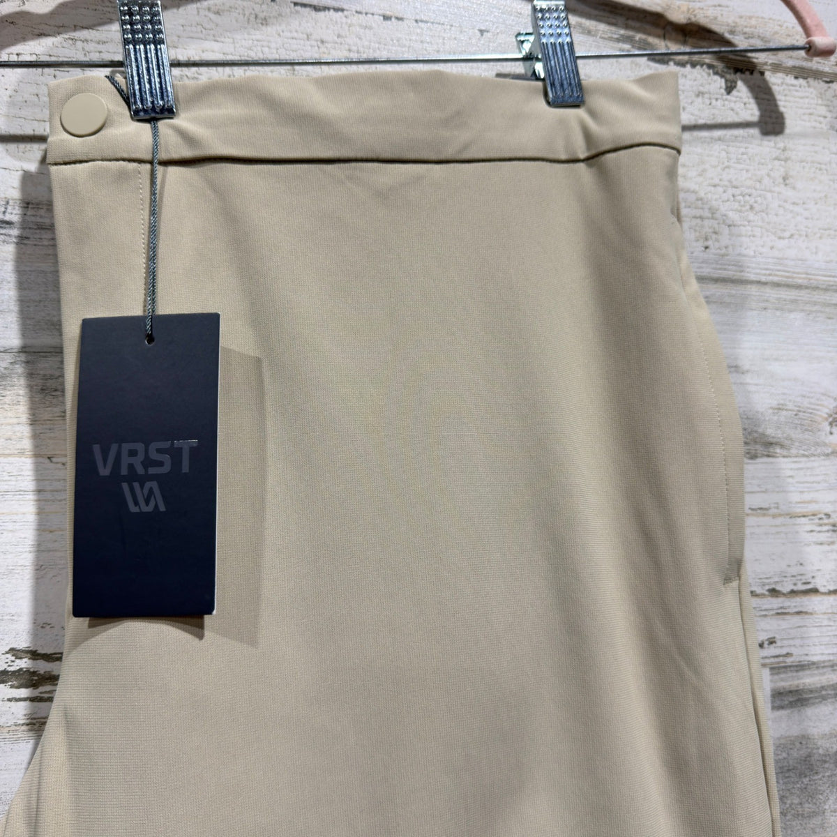 VRST Limitless Slim Taper Pant Men XXL Khaki Sand Stretch Tech NWT1