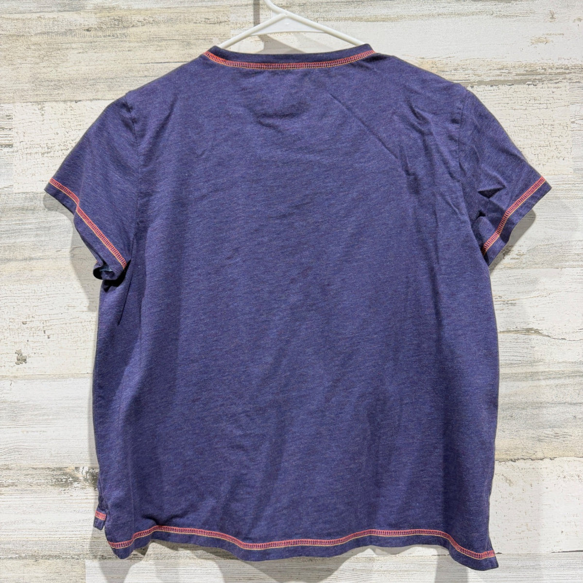 Bombas Pima Cotton T-Shirt Women's Small Contrast Stitch Casual3