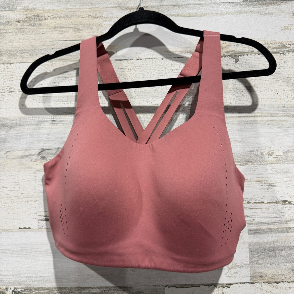 Lululemon AirSupport Sports Bra Women 40D Brier Rose Nylon High Impact Flawed*0