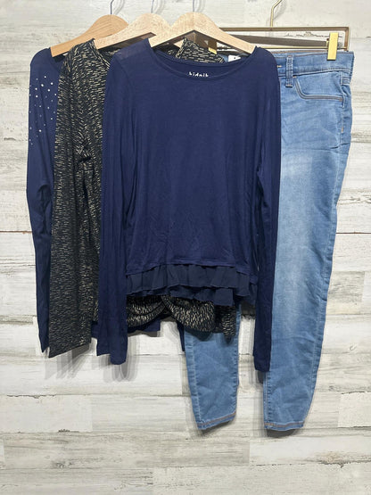 Long Sleeve/Pants Clothing Lot - 4 Pieces - Kidpik / BCG / Old Navy - Girls Size0