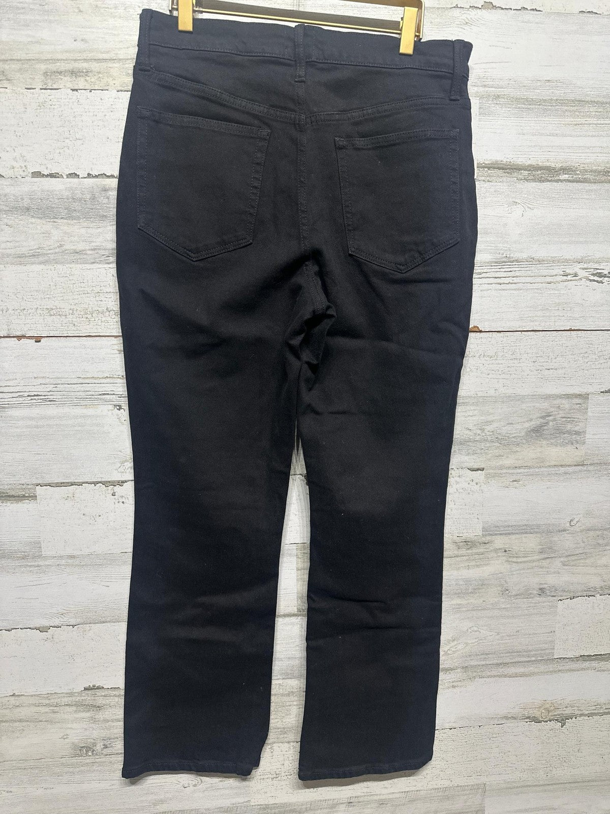 J.Crew Jeans Women 29 Tall Black Mid-Rise Flare Crop NWT3