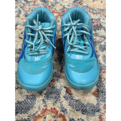 Puma MB.01 LaMelo Ball ROTY Boys Size 12C Teal Blue Basketball Shoes3