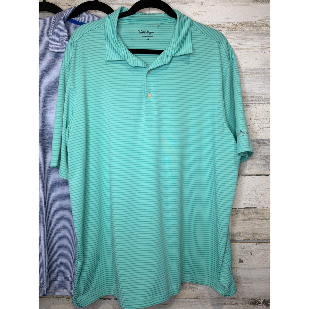 Members Mark Walter Hagen All In Motion Polo Bundle Mens XL Blue Green Golf EUC1
