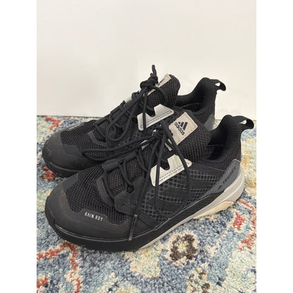 Adidas Terrex Shoes Boys 13K Black RAIN.RDY Hiking Outdoors EUC0