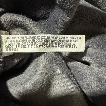Soma WKND Velour Lounge Set Women Size M Gray Polyester Spandex Casual Cozy3