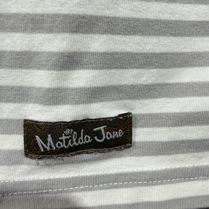 Matilda Jane Lot Women Small Lavender Floral Striped Cotton Blend Bundle EUC9