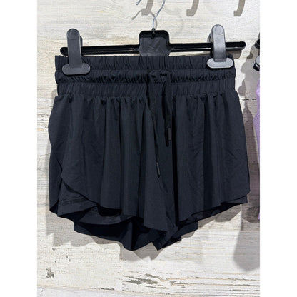 Champion Tek Gear Xersion Shorts Bundle Girls 7/8 Black Purple Active Sporty Lot3