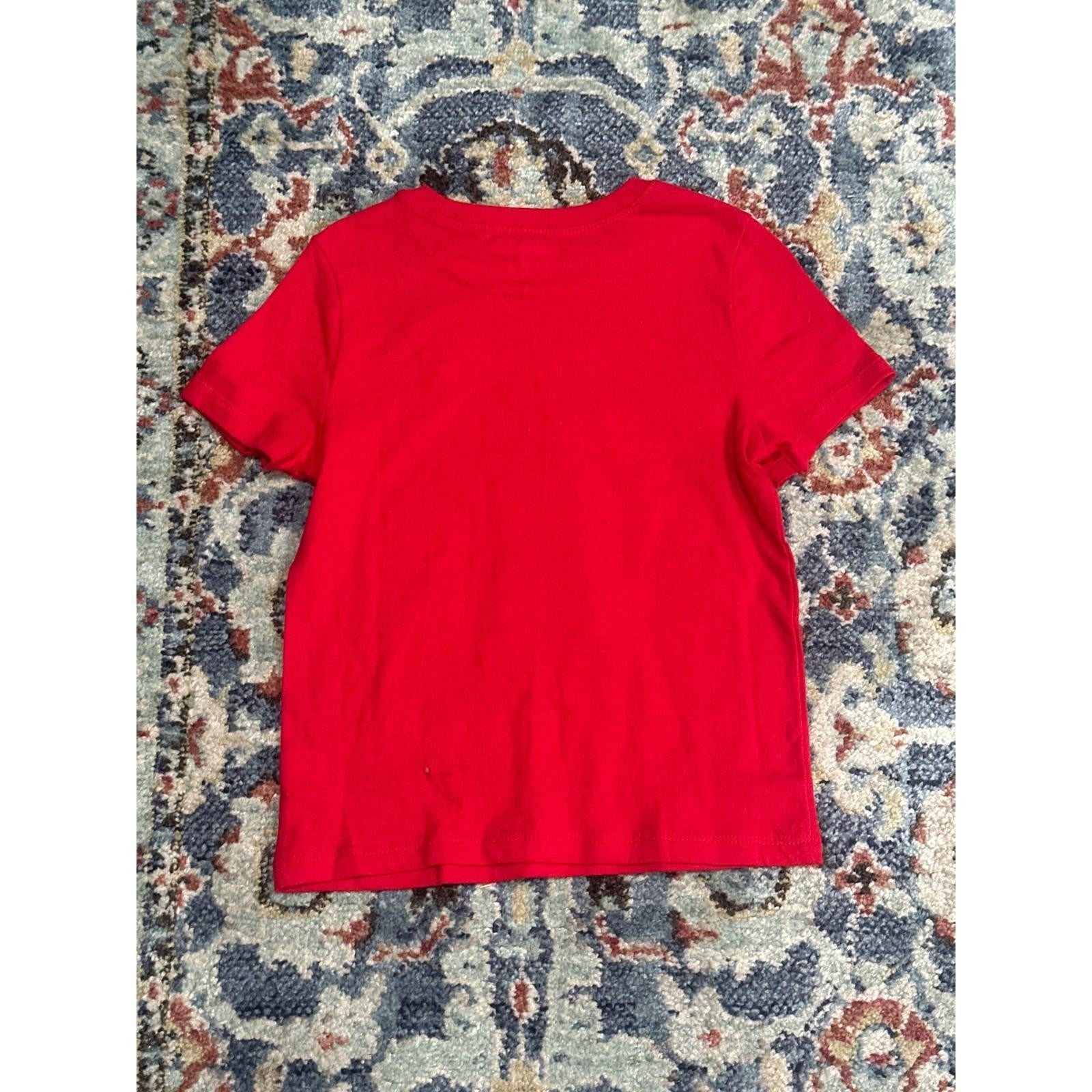 Old Navy Peanuts Christmas Shirt Charlie Brown Kids 4T Happy Holidays NWT2