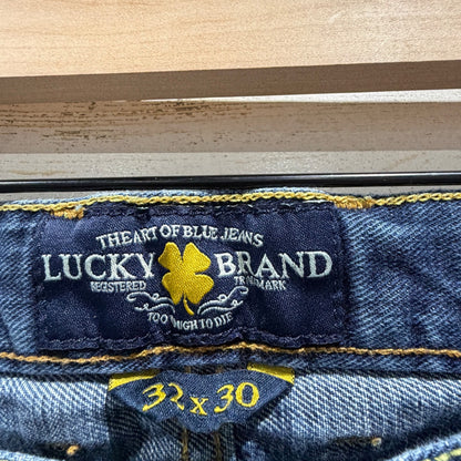 Lucky Brand 367 Vintage Boot Jeans Men 32x30 Blue Bootcut Denim Rugged1