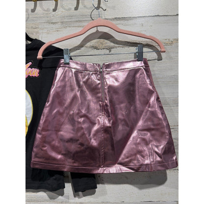 Zara Cat & Jack Sailor Moon Shirt Skirt Set Girls 8-10 Black Pink Anime EUC5