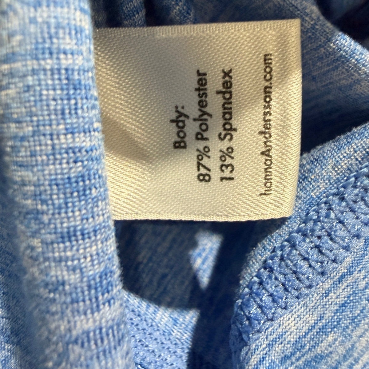 Hanna Andersson Active Tee Boys Size 6-7 Blue Heathered Soft Comfy2