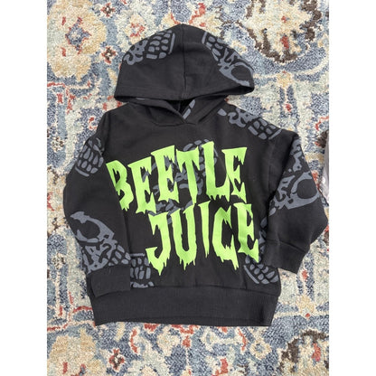 Beetlejuice Zara Milkberry Kids 3T Black Grey Halloween Bundle GUC1