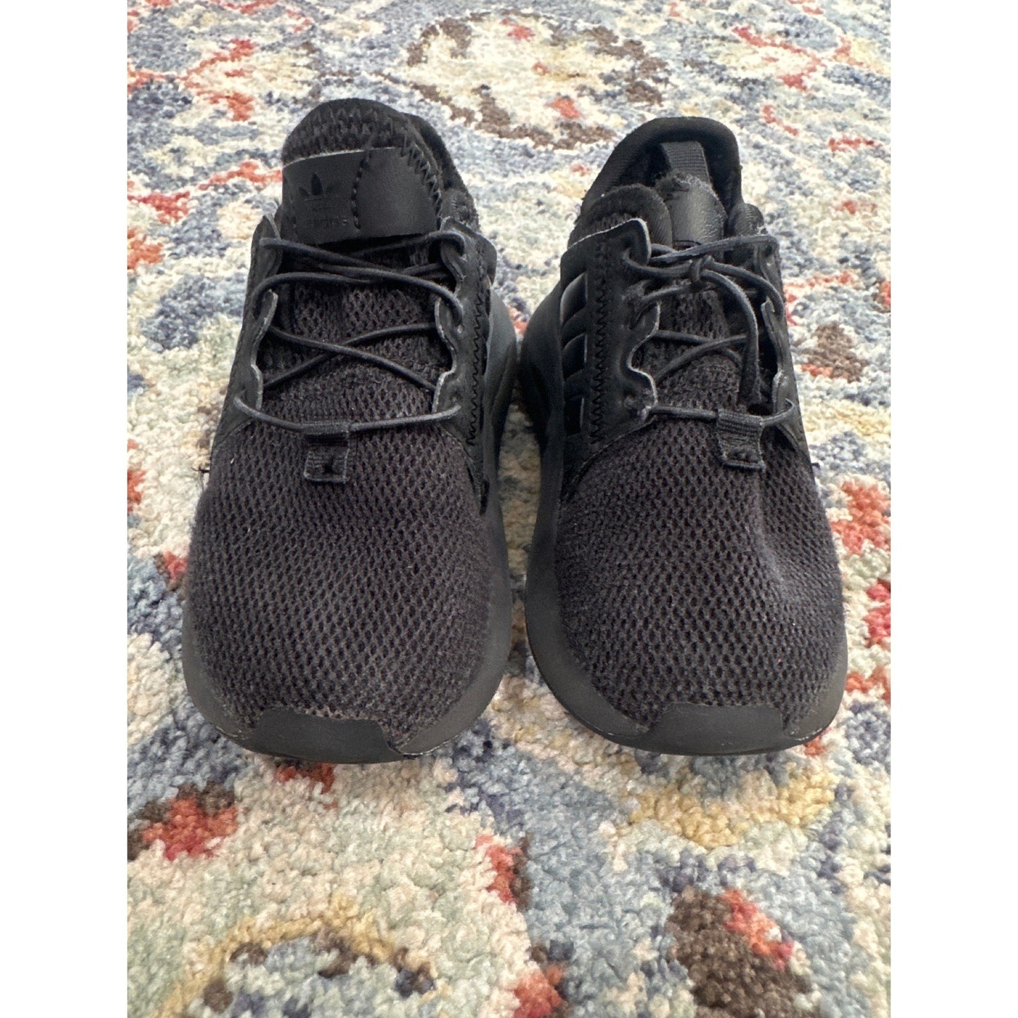 Adidas Sneaker Toddler Boys Size 5 Black Mesh Low Top EUC3