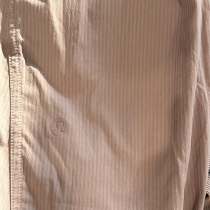 Lululemon Beyond the Studio Jogger Women 6 Spiced Chai Ribbed Athleisure EUC5